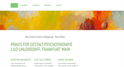 Desktop Screenshot of gestalt-psychotherapie.com